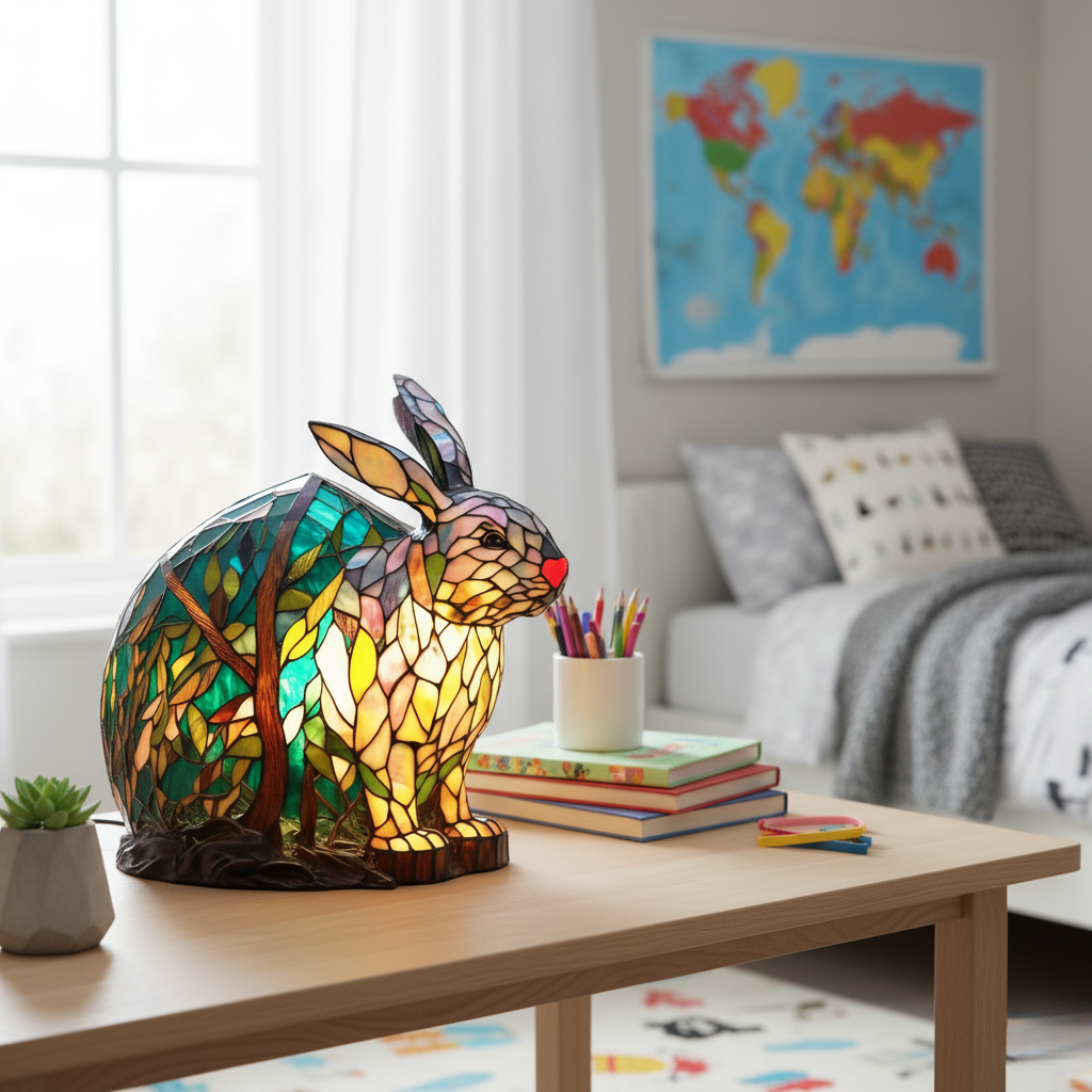 Lampa Strålande Kanin Noppie