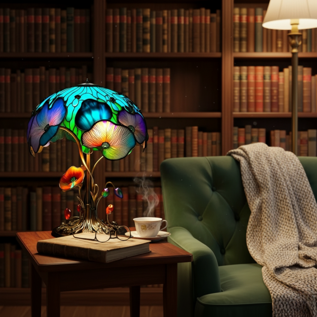 Lampa Bohemisk Blomstersvamp
