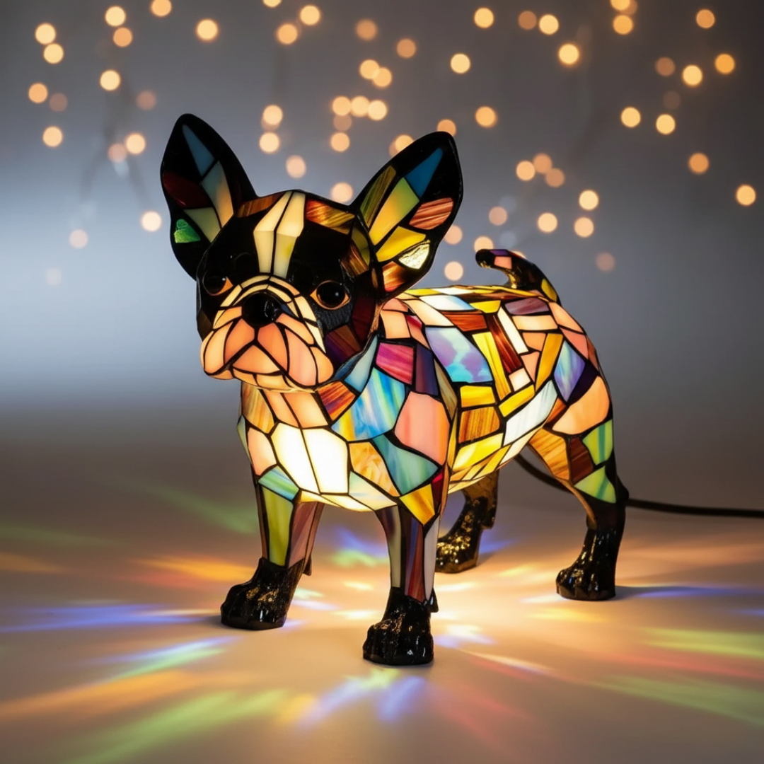 Lampa Elegant Boston Terrier