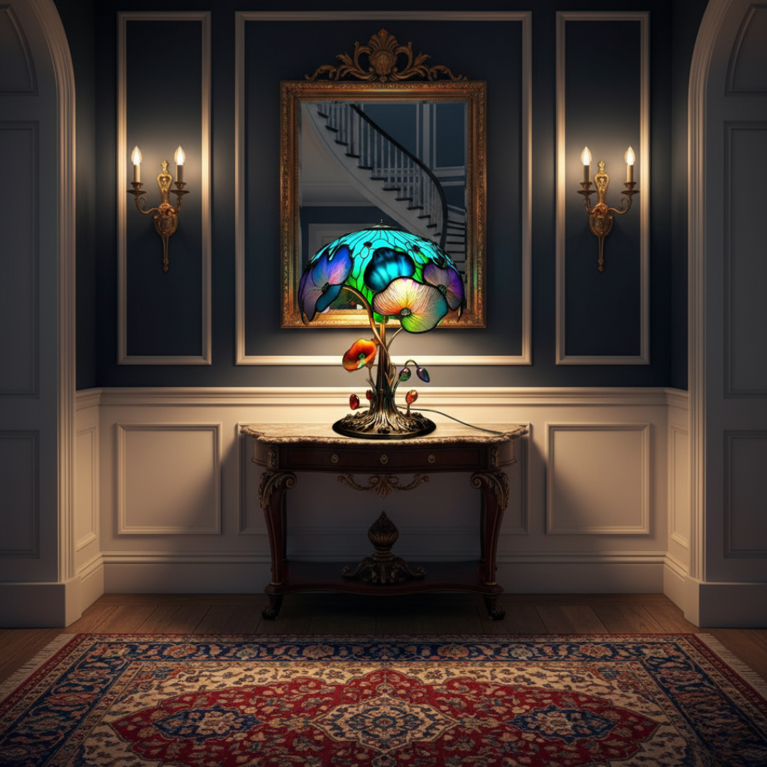 Lampa Bohemisk Blomstersvamp
