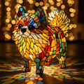 Lampa Strålande Pomeranian