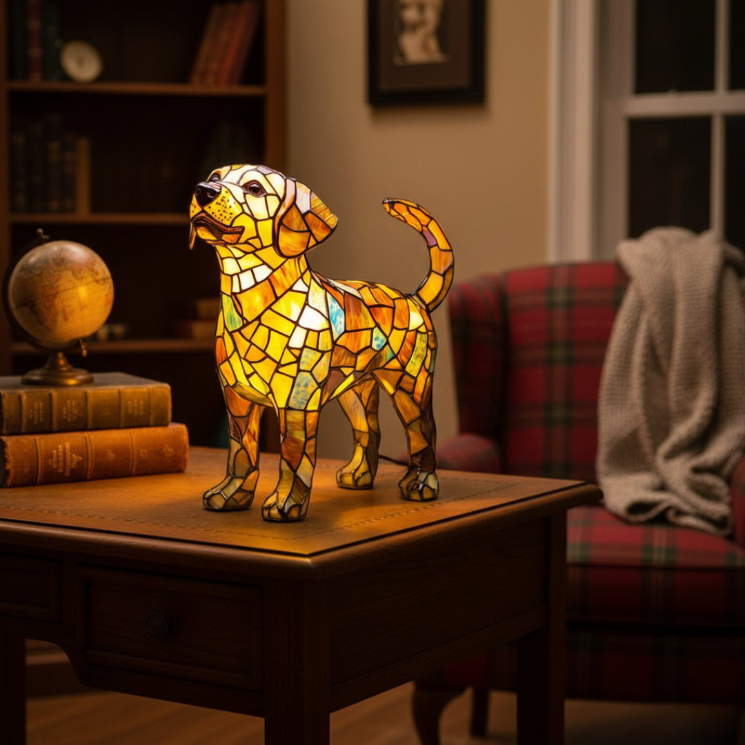 Lampa Genomskinlig Labrador