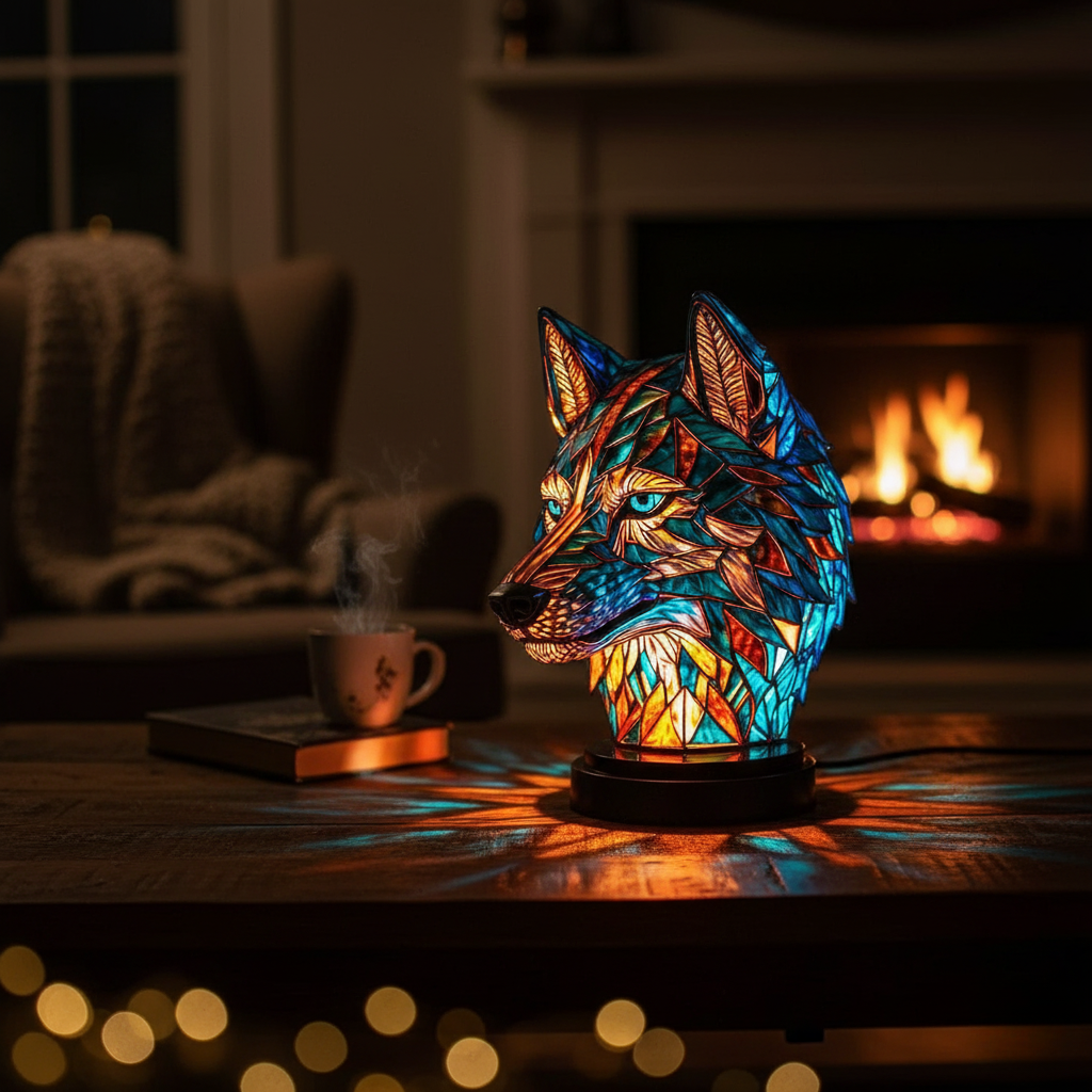 Lampa Magisk Varg