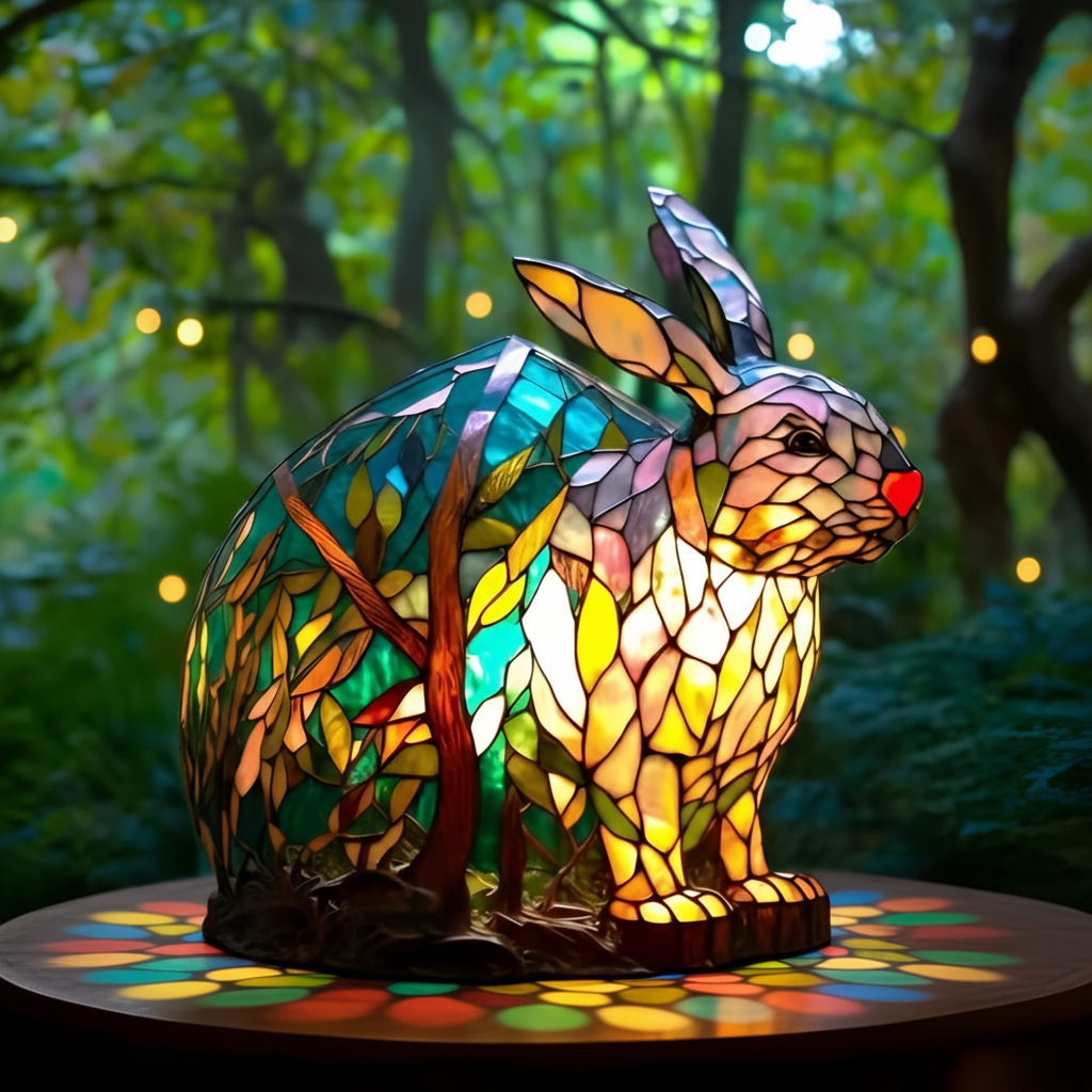 Lampa Strålande Kanin Noppie