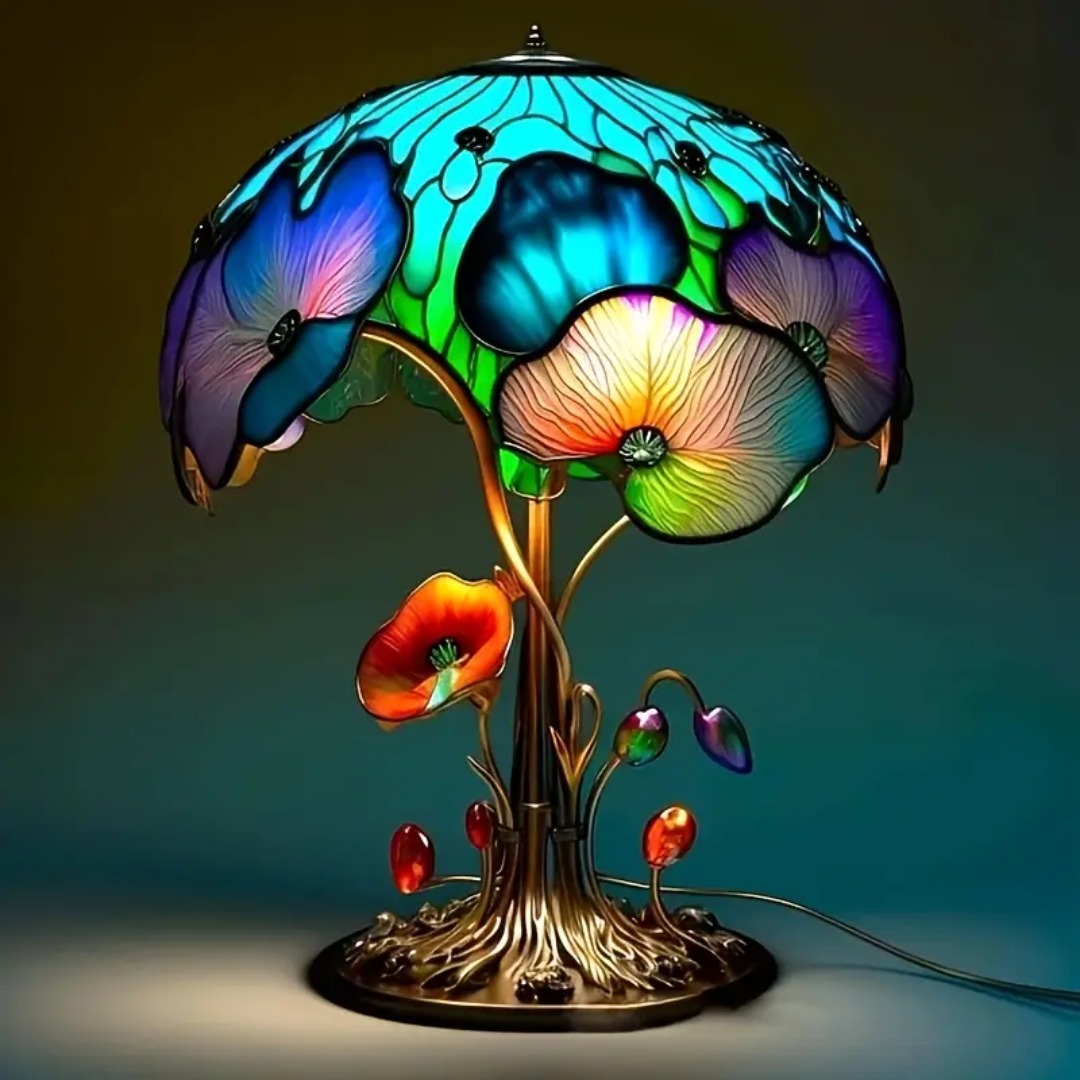 Lampa Bohemisk Blomstersvamp