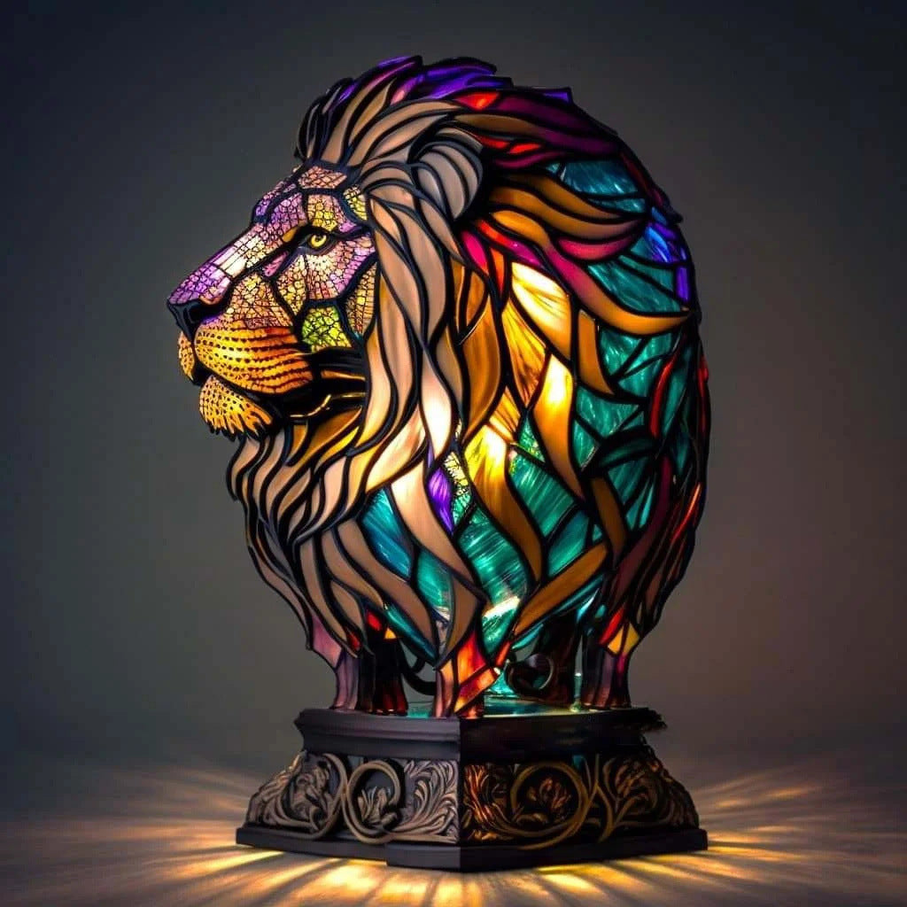Lampa Förtjusande Lejon