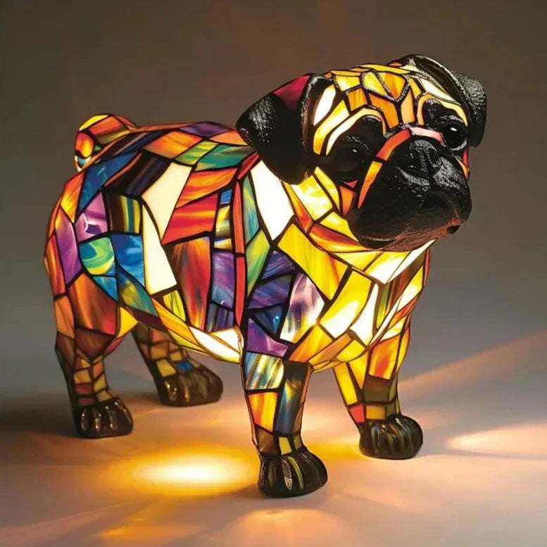 Lampa Strålande Mops